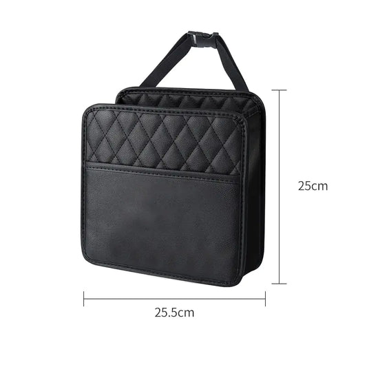 Car Seat Back Storage Bag with Hanging Suspension